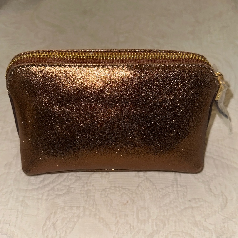 India Hicks Firefly Bag in Rose Gold NEW with tags, dust bag